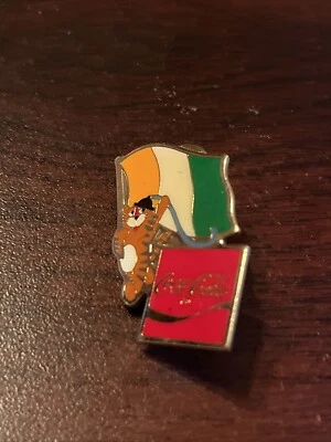 Prendedor de solapa bandera de Costa de Marfil tigre Hodori Cola de los Juegos Olímpicos de Seúl 1988 Foto 1 de 3