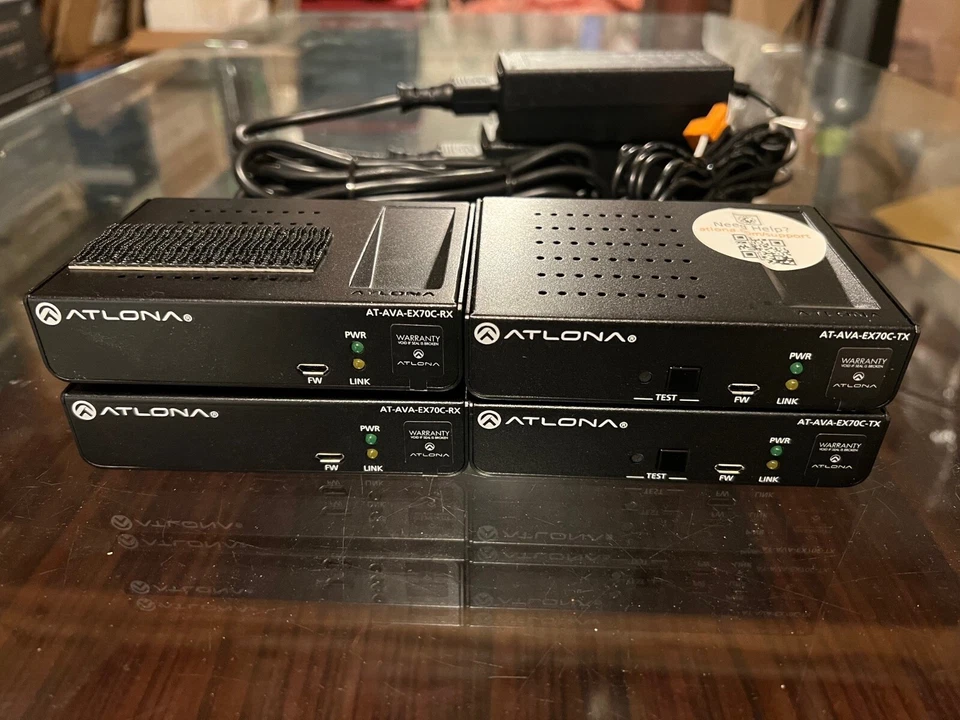 Atlona AT-AVA-EX70-KIT 4K/UHD HDMI/HDBaseT Extender Transmitter/Receiver Kit - Image 1 of 1