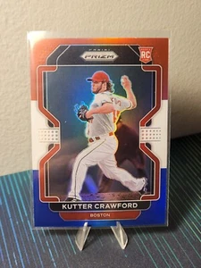 2022 Panini Prizm - #23 Kutter Crawford (RC) RWB Red White Blue - Picture 1 of 2