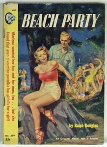 Beach Party by Ralph Douglas 1952 Cameo Books No.319 Digest Paperback - Picture 1 of 2