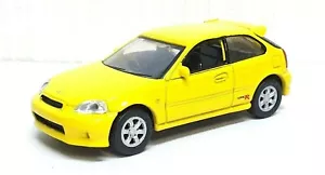 Modellino auto pressofuso 1/72 Real-X Initial D HONDA CIVIC TYPE R (EK9) - Foto 1 di 3