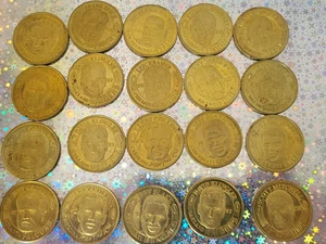 1997 Pinnacle Mint Collection Football 20 Brass Coins - Jerry RICE! - Bild 1 von 2