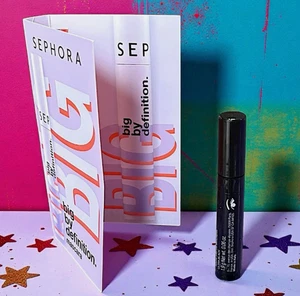 Sephora Big By Definition Wimperntusche Ultra Schwarz 0,06 Oz. Reisegröße Neu & Gekrempelt V5 - Bild 1 von 7