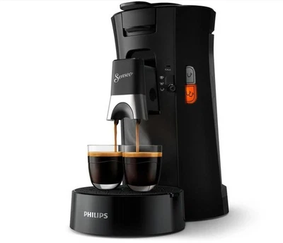 Philips CSA230/69 Senseo Select Padmaschine, 2 Tassen gleichzeitig, schwarz - Bild 1 von 2