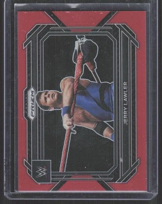 2023 Panini Prizm WWE #14 Jerry Lawler Red #/299 - Image 1 of 2