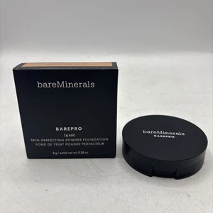 BareMinerals BarePro 16HR Skin Perfecting Powder Foundation- Medium Deep 40 Cool - Picture 1 of 7