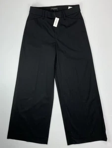 Banana Republic Hose schwarz Chinohose weites Bein Baggy hoher Bund Damengröße 6 - Bild 1 von 11