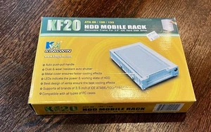 New Kingwin KF-20-IPF ATA-133 Internal Drive Case & Used 3.5 Drive - Bild 1 von 6
