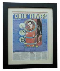 SMASHING PUMPKINS+Mellon Collie+REVIEW+POSTER+AD+1995 FRAMED ORIGINAL+WORLD SHIP - Imagen 1 de 9