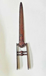 300 Year Antique Vintage Katar Vijaynagar Keris Kattar Jambiya Rare Collectible - Picture 1 of 12