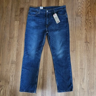 Jeans Levi's para Hombres 511 Calce Ajustado Elastizado 38x30 Azul Denim Lavado Medio Nuevos con Etiquetas Foto 1 de 4