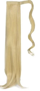 Coda Liscia Emilia Con Pettinino E Chiusura A Strappo 70cm - Hc Milano/Blond - Zdjęcie 1 z 1