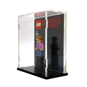 Display Case Compatible with Lego 4x2x5 ComicCon Exclusive Minifigure Set