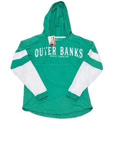 Outer Banks North Carolina Damen Gr. Large Hoodie Pullover leicht Neu mit Etikett - Bild 1 von 4