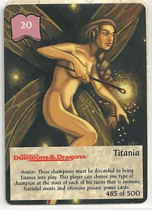 Spellfire 4th Edition Card M/NM 485/500 Titania - Picture 1 of 1