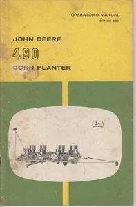 John Deere 490 Corn Planter Operator's Owner's Manual 4 Row - Picture 1 of 2