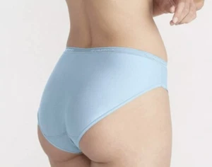 ExOfficio Give-N-Go BIKINI BRIEF Blue Woman Travel Mesh Panties Size M - Picture 1 of 7