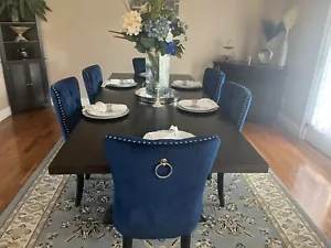 dining room set 6 chairs new - Picture 1 of 5