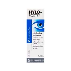 Hylo Forte Lubricating Eye Drops 7.5mL - Picture 1 of 3