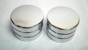 The Firm Dumbbell Wieghts Plates Chrome 6 x 1lb Plates Total 6lbs - Picture 1 of 2