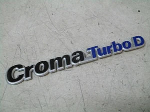 HECKSCHRIFTZUG FIAT CROMA TURBO D - DIESEL - NEU - ORIGINAL - Bild 1 von 1