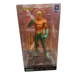 NEW NIB 1:10 KOTOBUKIYA STATUE AQUAMAN JUSTICE LEAGUE THE NEW 52 ARTFX PVC - Picture 1 of 11