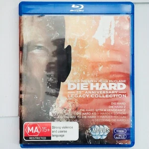 Die Hard: 25th Anniversary Legacy Collection (Blu-ray, 2014) Action Thriller - Picture 1 of 6