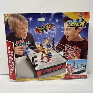 New WWE Monday Night RAW Total Control Takedown Double Attack Playset READ! - Picture 1 of 7