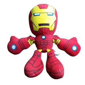 Iron Man Stuffed Plush Toy Marvel Kids 2015 Just Play Ironman 8 Inches - Picture 1 of 5