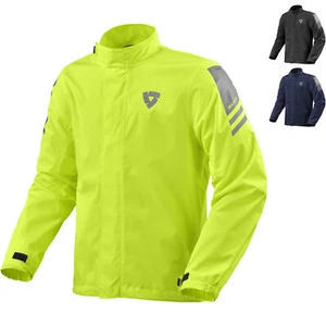 Rev It Cyclone 4 H2O Motorcycle Rain Over Jacket Waterproof Rainwear GhostBikes - Picture 1 of 40