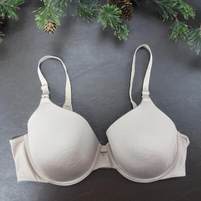 Sujetador Warners 36C Gris Sujetador Acolchado Con Aros Cierre Ajustable Espalda Foto 1 de 4