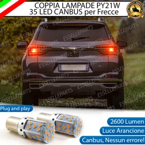 COPPIA LAMPADE PY21W CANBUS 35 LED PER DR 5.0 50 FRECCE POSTERIORI - Foto 1 di 11