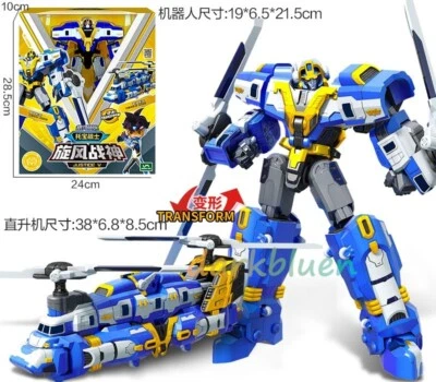 Tobot V JUSTICE V Twin Blade Transforming Robot Vehicle Action Figure Toy CN Ver - Image 1 of 4