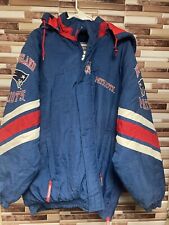 Vintage NFL Pro-Line Starter New England Patriots Puffer Jacket Size XL