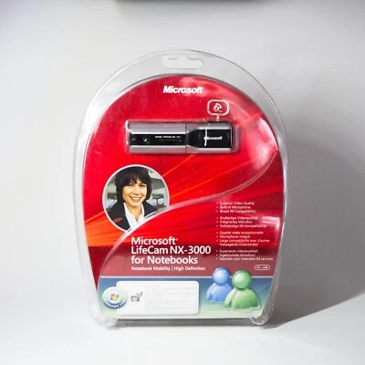 Cámara web Microsoft LifeCam NX-3000 para portátiles micrófono incorporado nueva en paquete Foto 1 de 3
