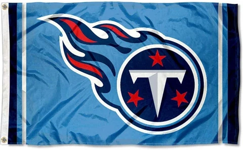 Tennessee Titans FLAG/BANNER 3'X5' NFL BANNER: Fast Shipping Cover