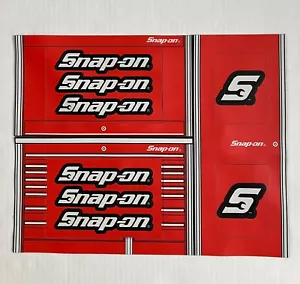 Snap on Toolbox Magnets Fridge Magnets Removable Logo Red - Picture 1 of 2