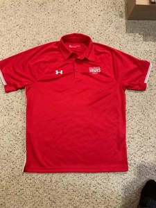 Hartford Hawks Adult Large Under Armour Polo/Golf shirt - Picture 1 of 4