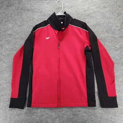 Speedo Jacket Mens Small Full Zip Red - Image 1 of 4