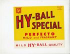 HY-BALL Crooks Inner Cigar Label - ADVERTISING AD LABEL
