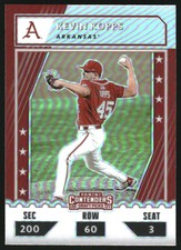 2021 Elite Extra Edition Optic College Tickets Holo #39 Kevin Kopps