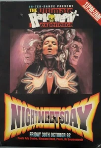 in-ter-dance "Halloween" 30.10.92 @ poole arts center rave flyer . - Picture 1 of 2