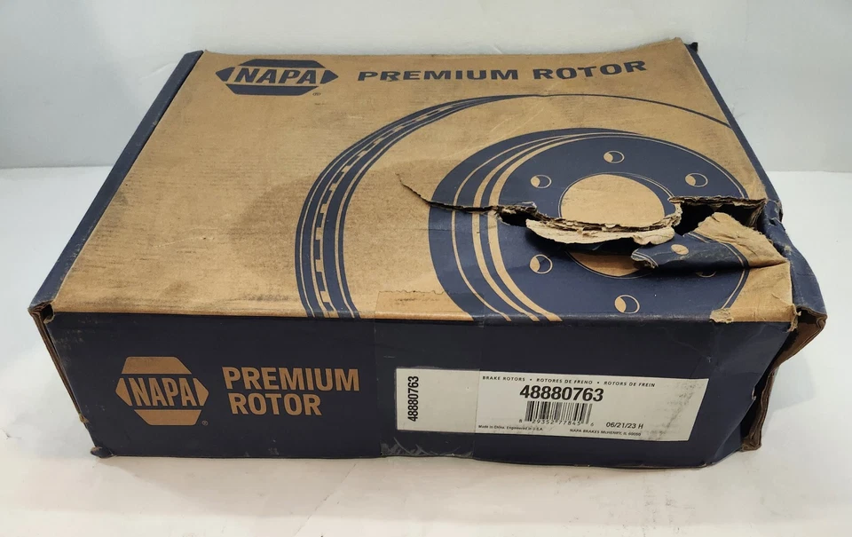 NAPA - 48880763 - Тормозной ротор премиум-класса - подходит для Chevy Equinox и GMC Terrain 2010-17 годов выпуска - Изображение 1 из 2