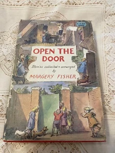 Vintage Childrens Book Hardcover Short Stories Open The Door 1973 Illustrated - Picture 1 of 15