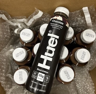 Lote De 20 Bebidas Proteicas Huel, Chocolate, Vainilla, Caramelo Salado Foto 1 de 4