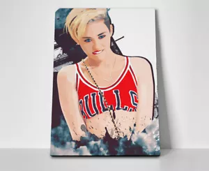 Miley Cyrus 23 Poster or Canvas - Picture 1 of 4