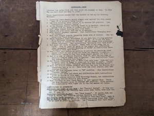 Rare Vintage Instructions Print manual Book Elliott Addressing Machine Elioscope - Bild 1 von 10