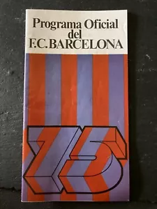 FC Barcelona v Leeds United 1975 European Cup Semi-Final 1974/75 - Picture 1 of 2