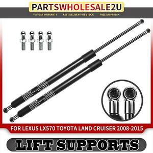 2x Front Hood Lift Supports Struts for Toyota Land Cruiser 08-15 Lexus LX570 SUV