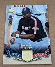 2005 Upper Deck All-Star Classics # 10 David Ortiz Gold Parallel #D /499 Red Sox